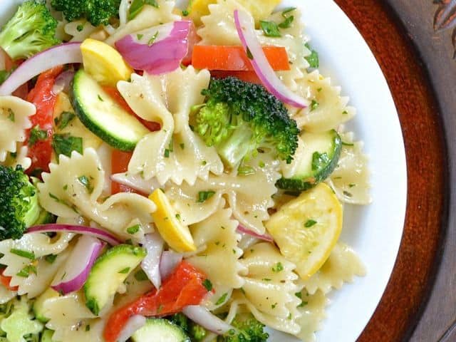 Summer Vegetable Pasta Salad
