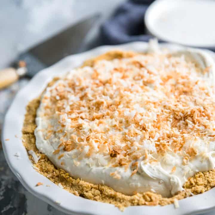 Toasted Coconut No-Bake Cheesecake Recipe