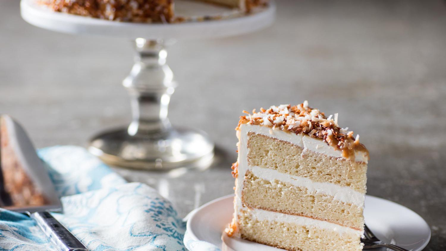 Triple Coconut Cake Recipe