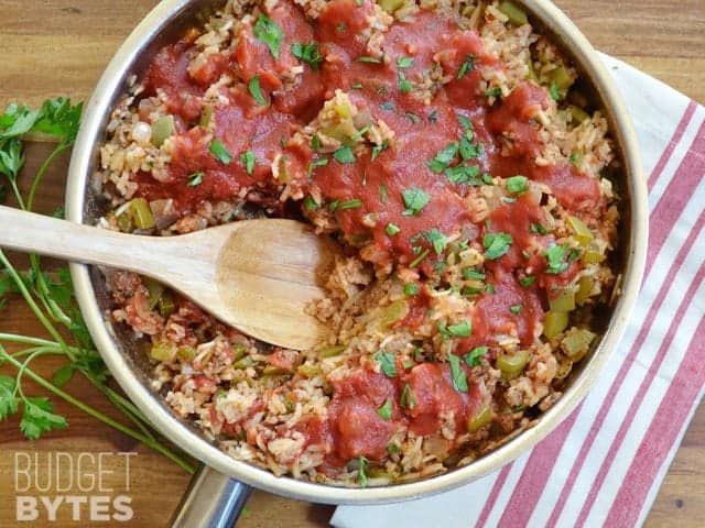 Unstuffed Bell Peppers