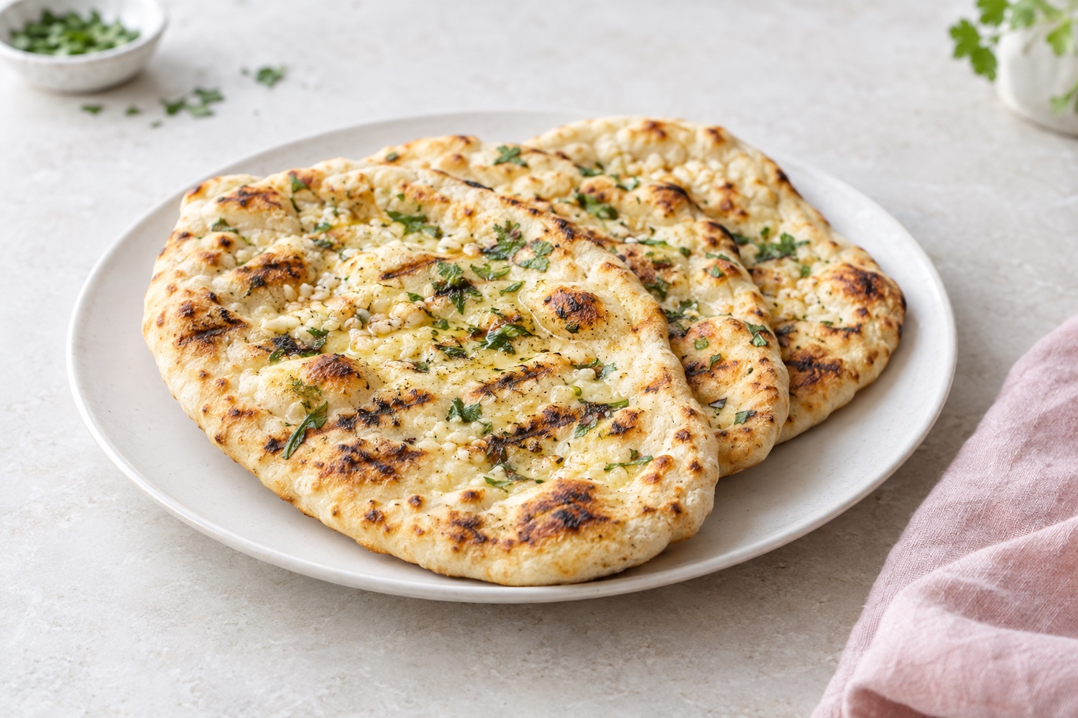 Grilled Naan