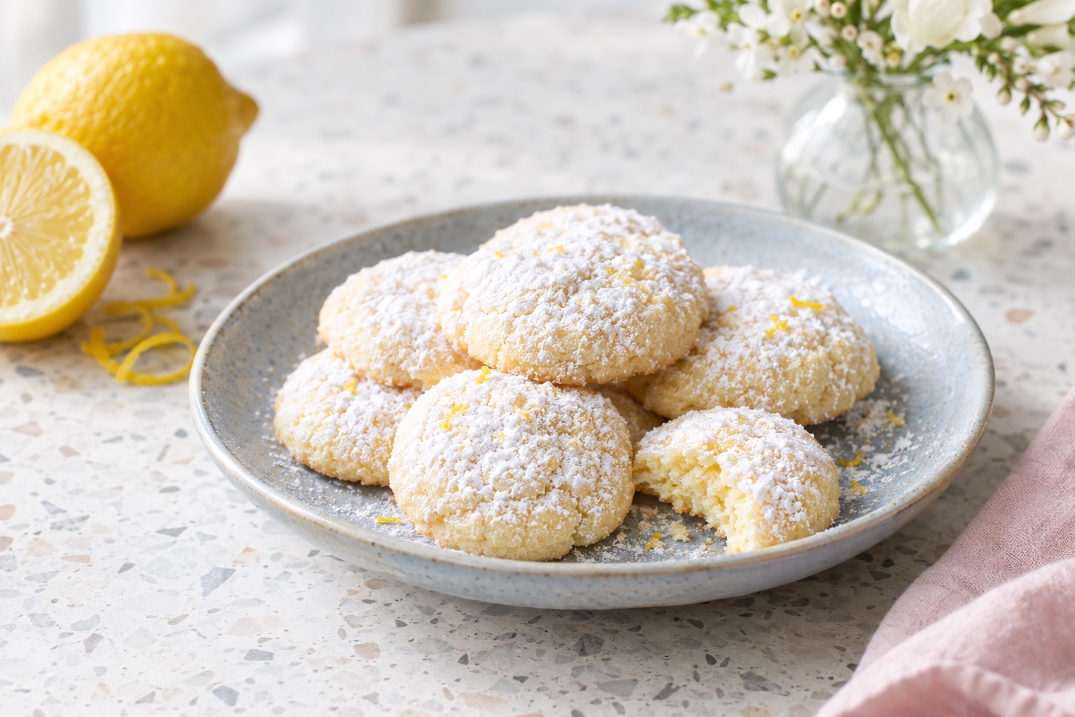 Gluten-Free Lemon Cookies