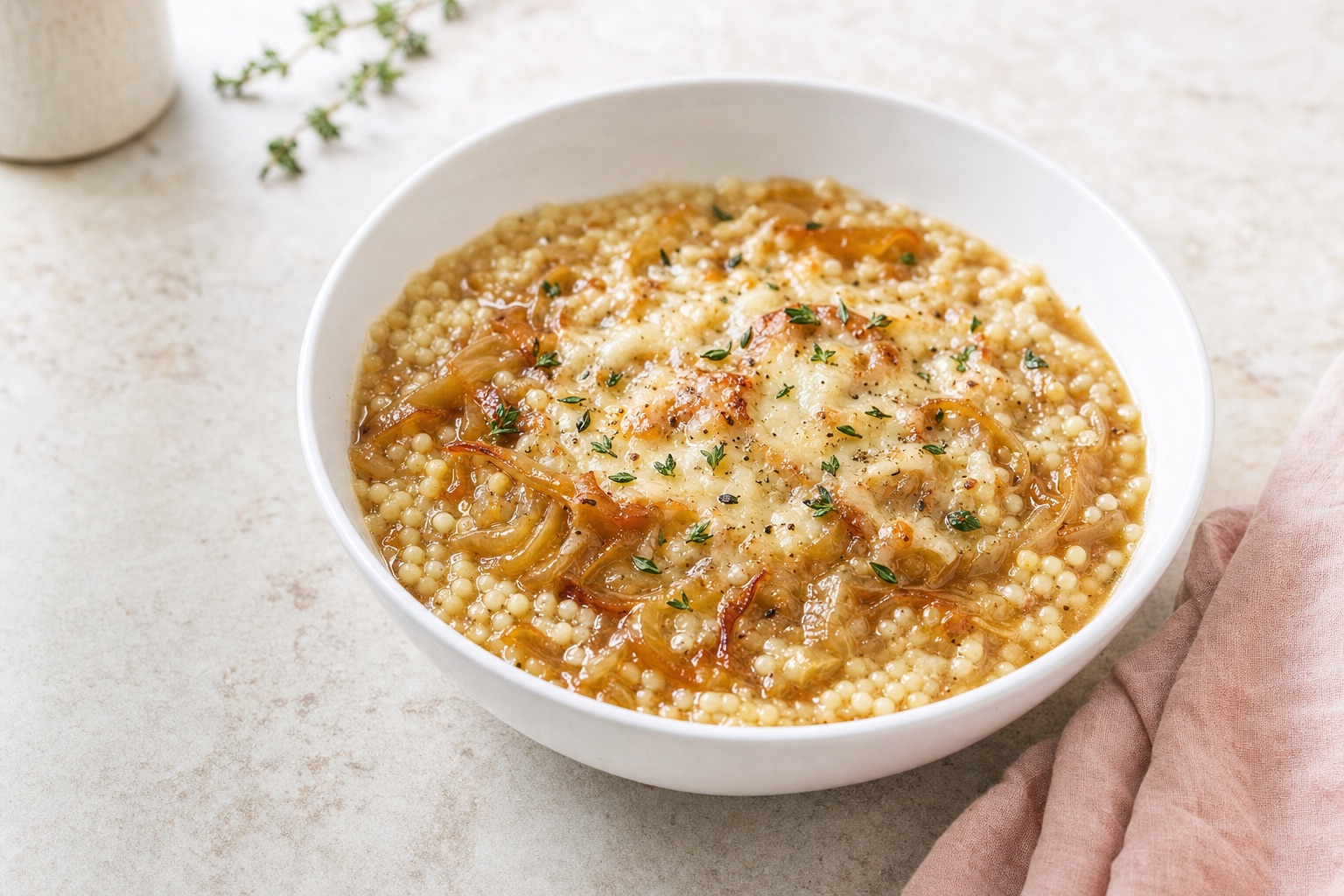 Eat for Eight Bucks: French Onion Pastina