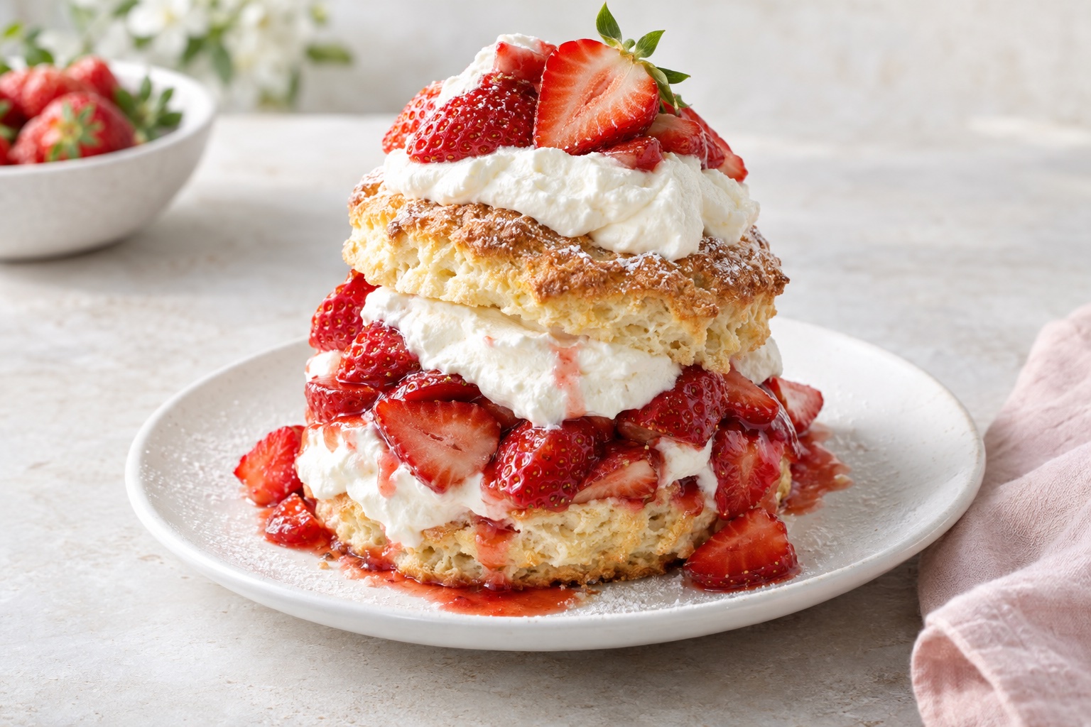Strawberry Shortcake on Steroids