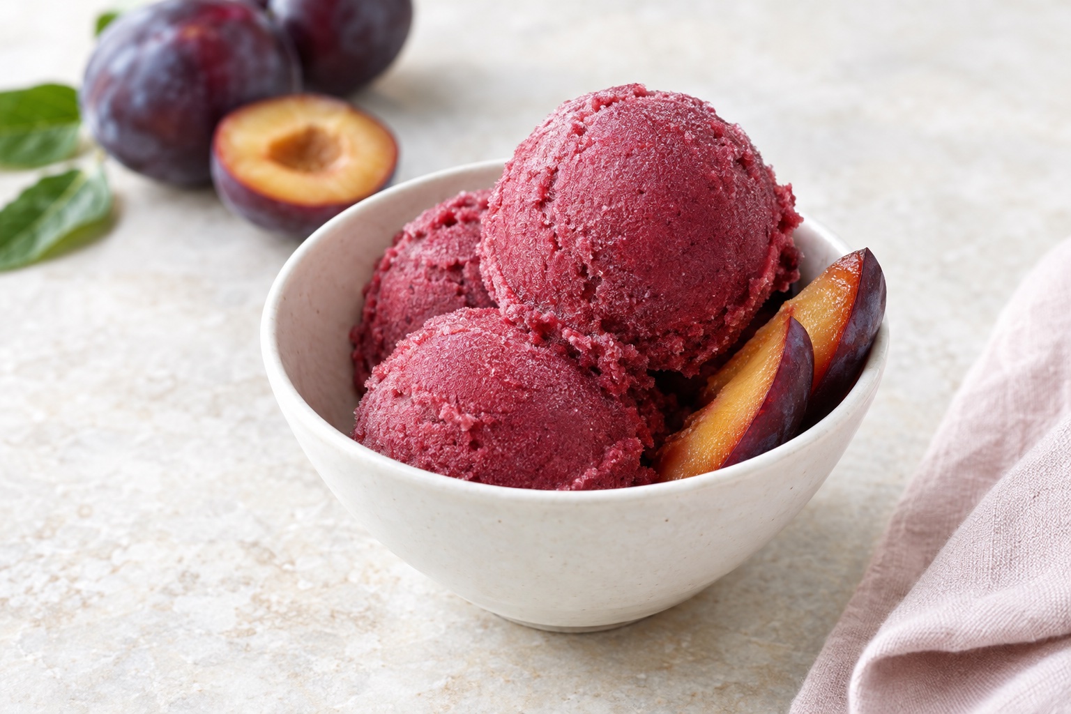 Plum Sorbet