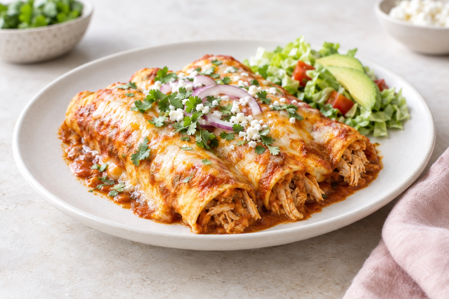Chicken Enchiladas