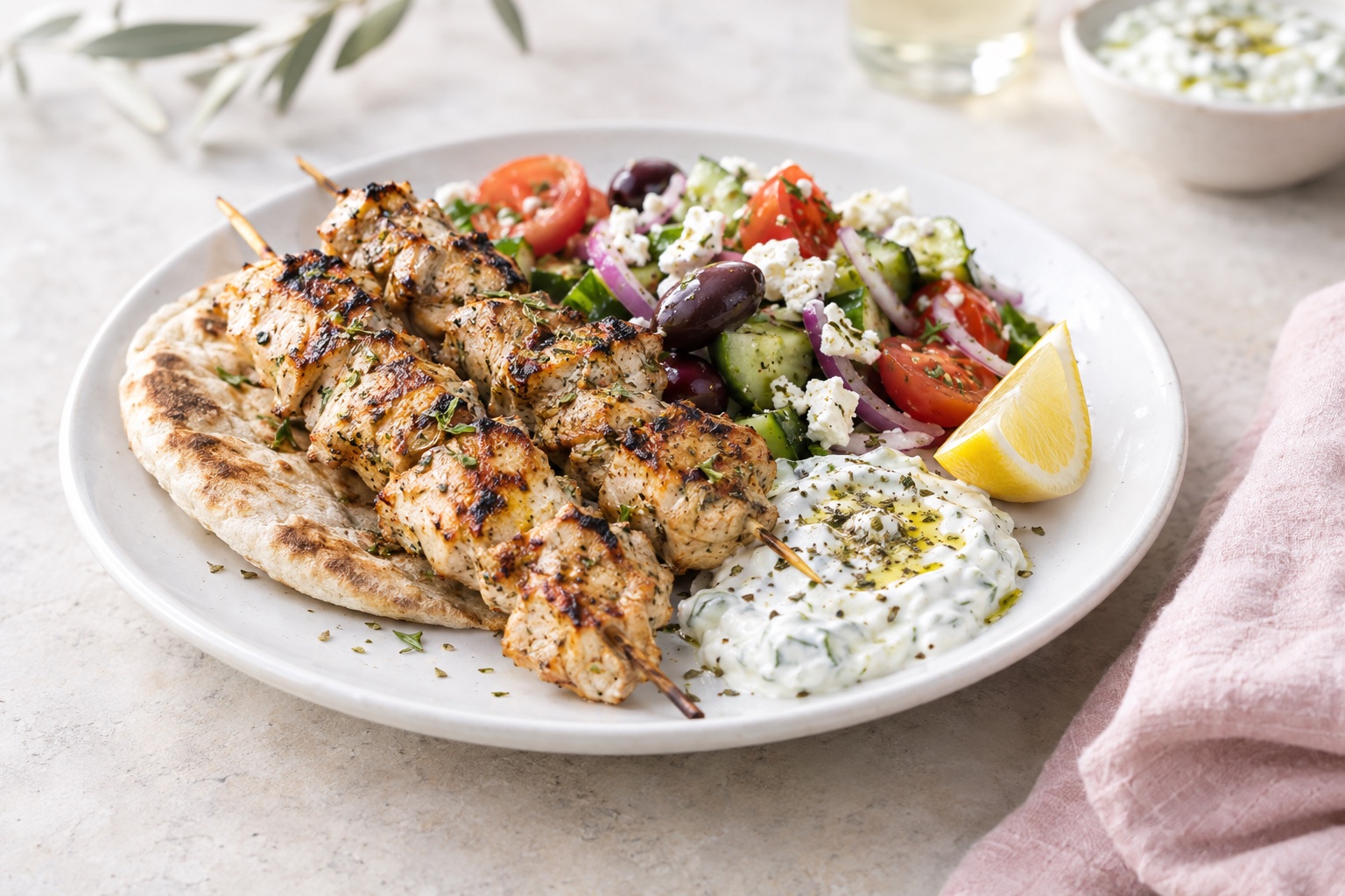 Chicken Souvlaki