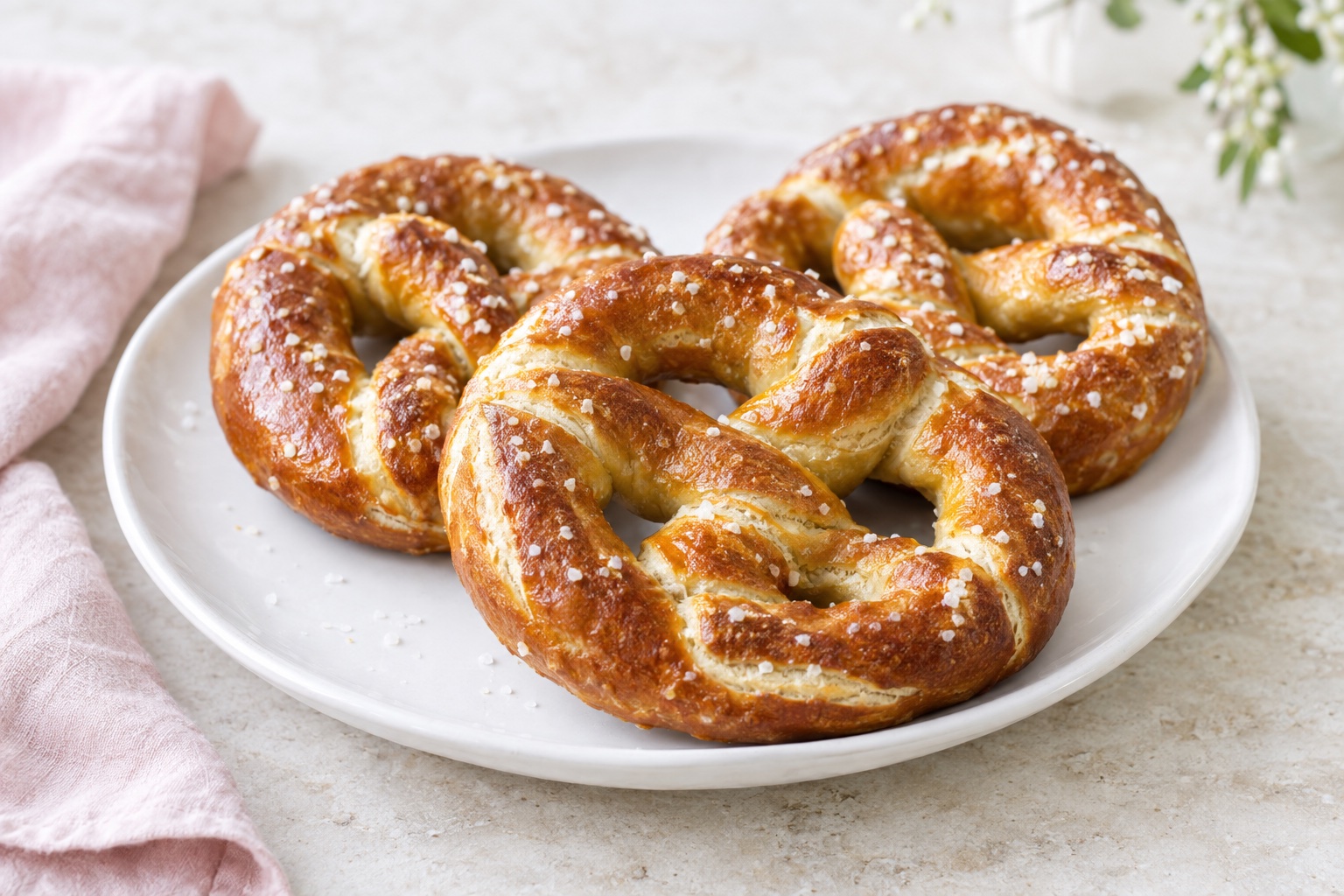 The Perfect Soft Pretzels