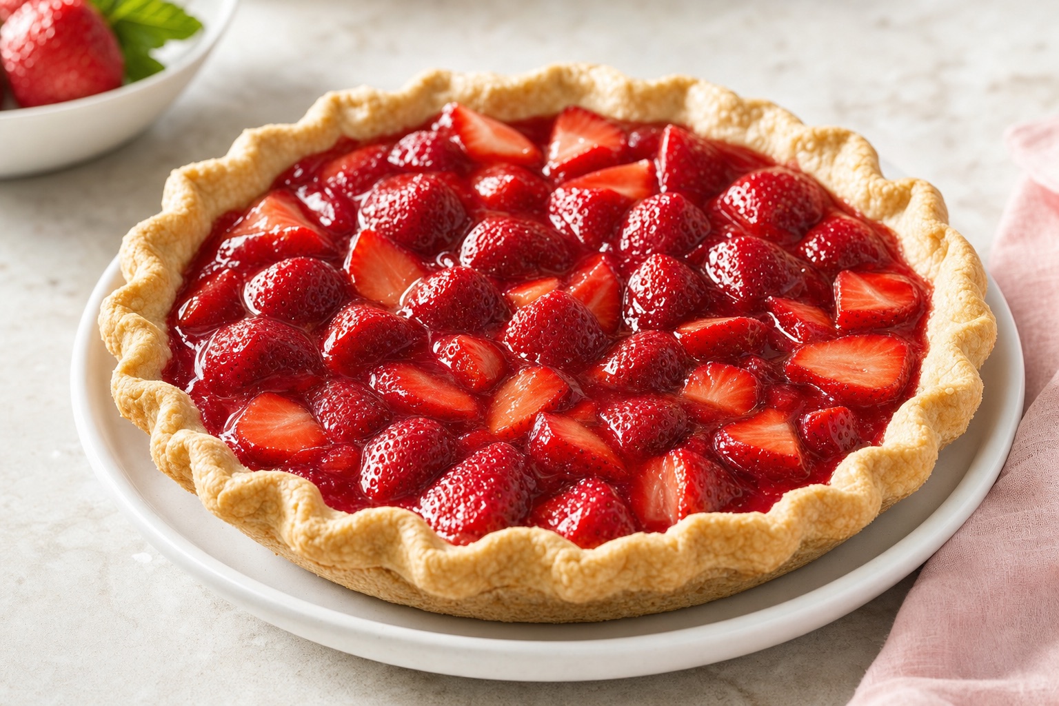 Fresh Strawberry Pie
