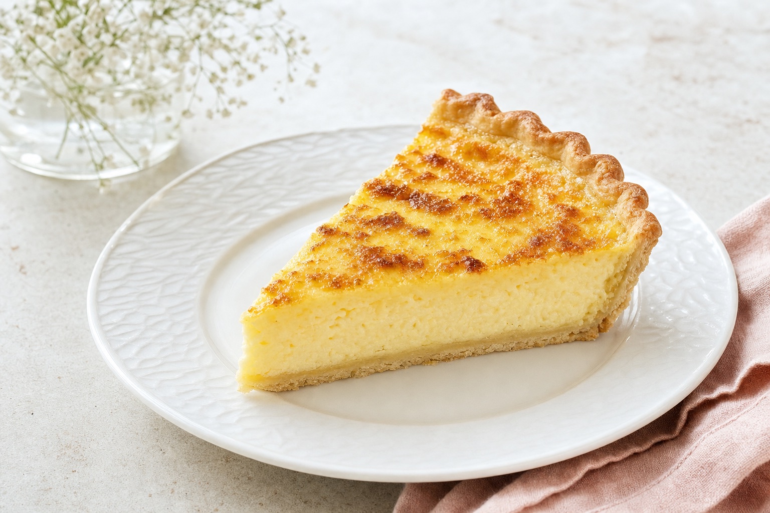 Sweet Vanilla Quiche