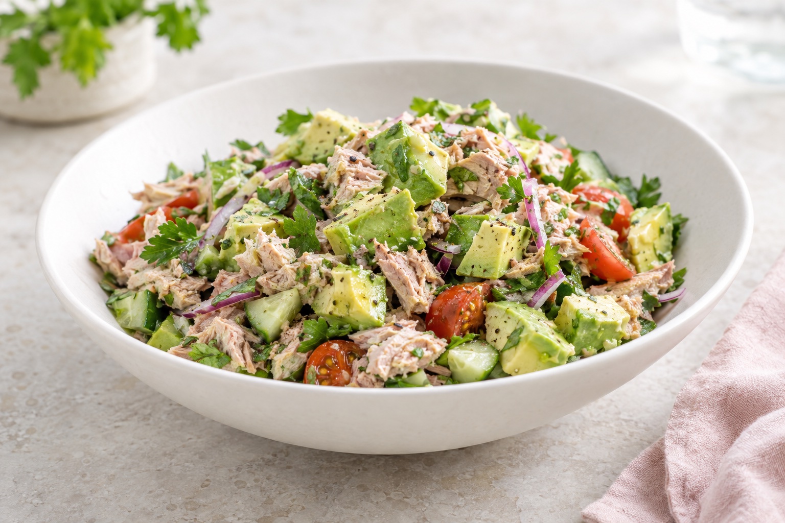 Avocado Tuna Salad