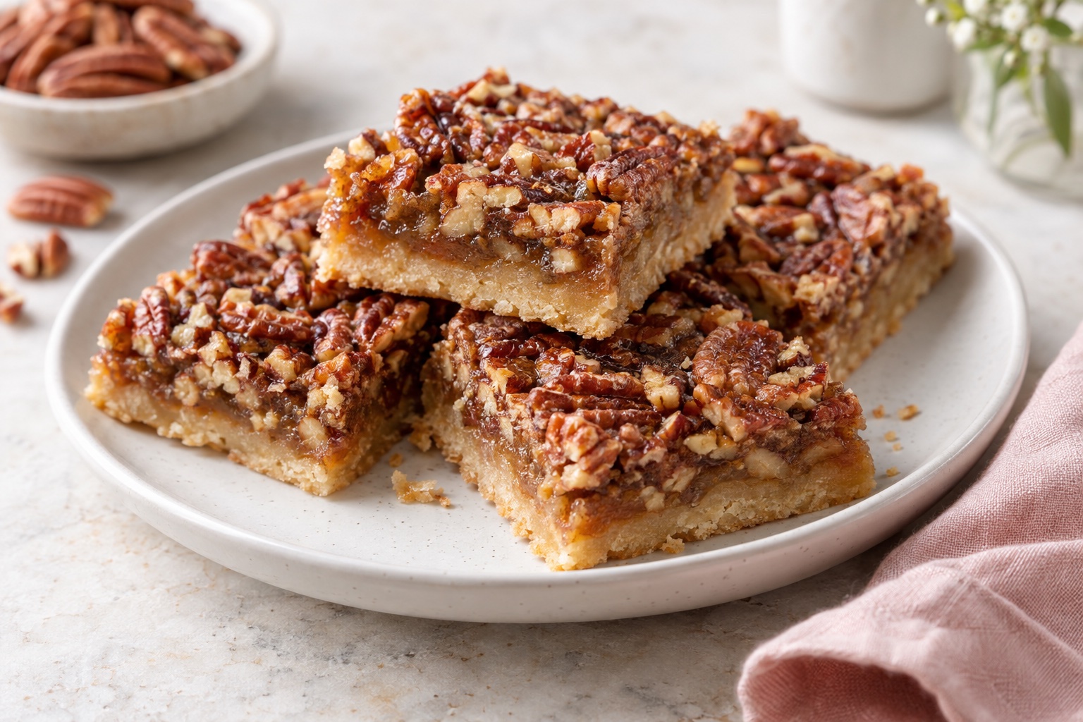 Perfect Pecan Bars