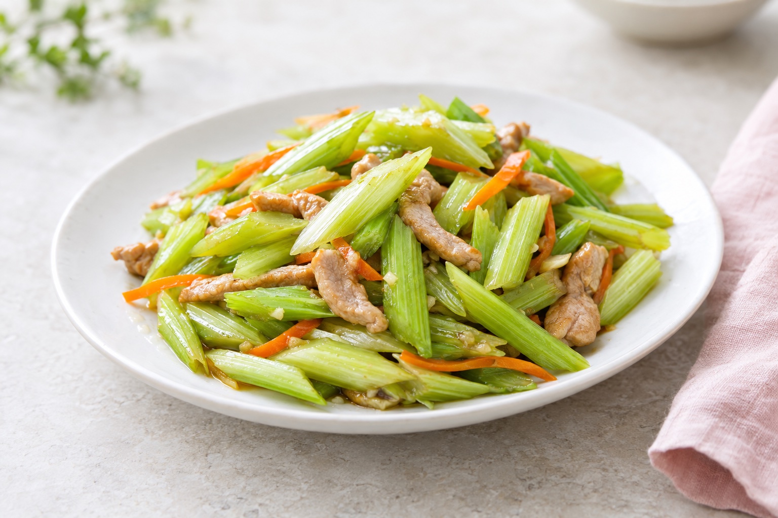 Celery Stir Fry