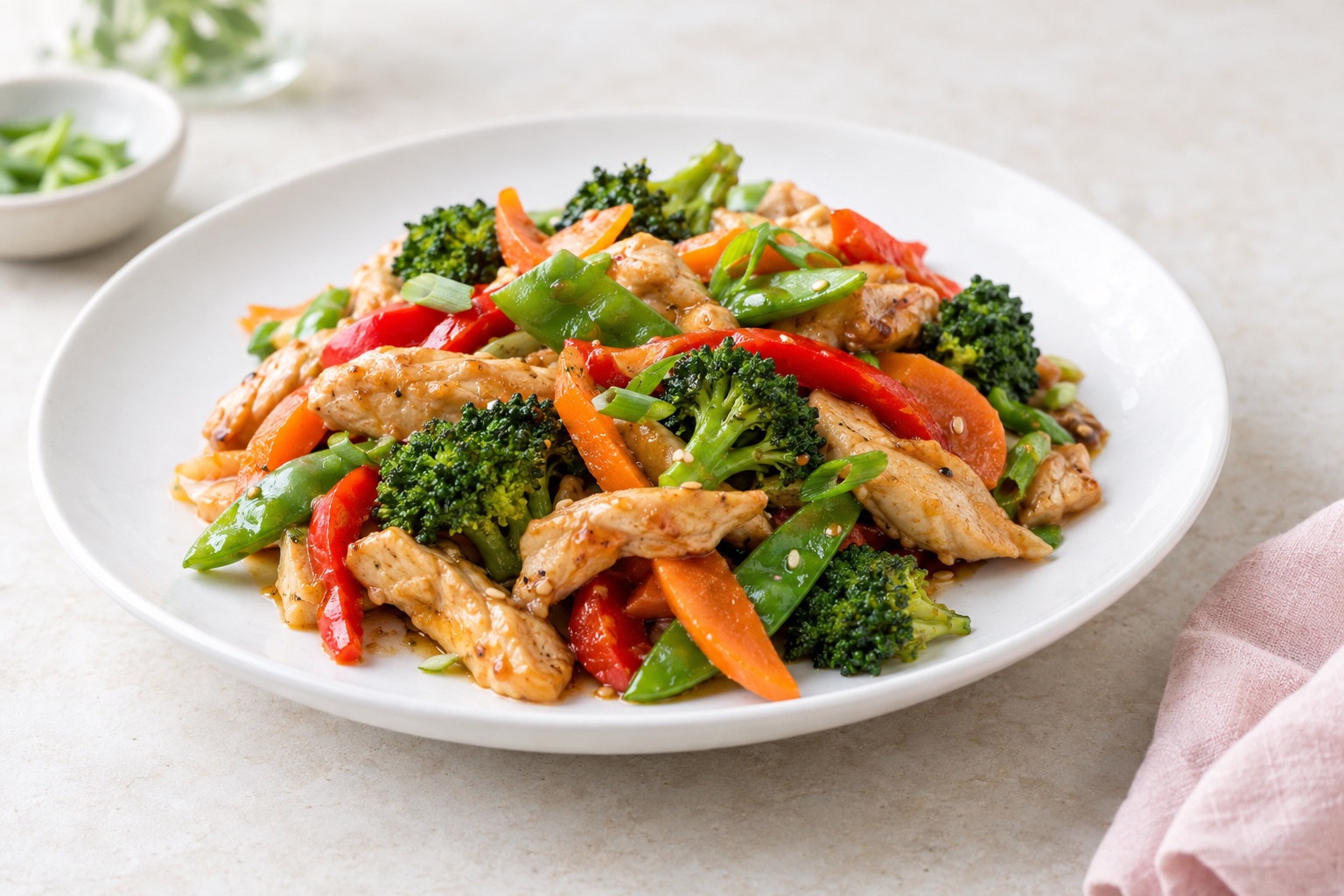 Chicken and Vegetable Stir-Fry