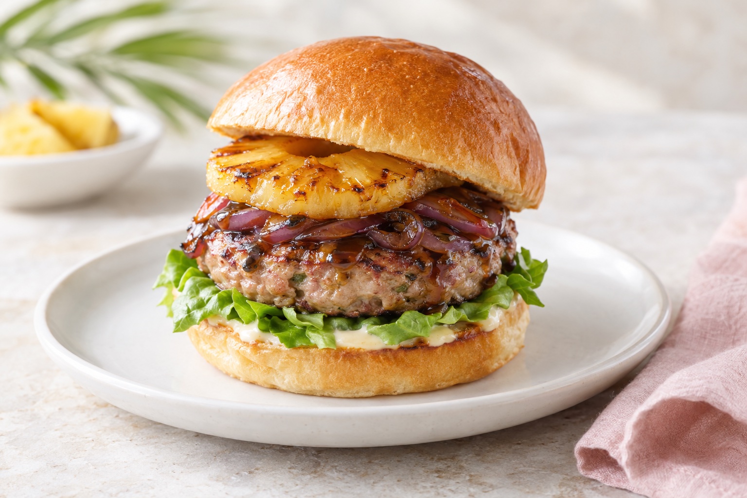 Hawaiian Pork Burger