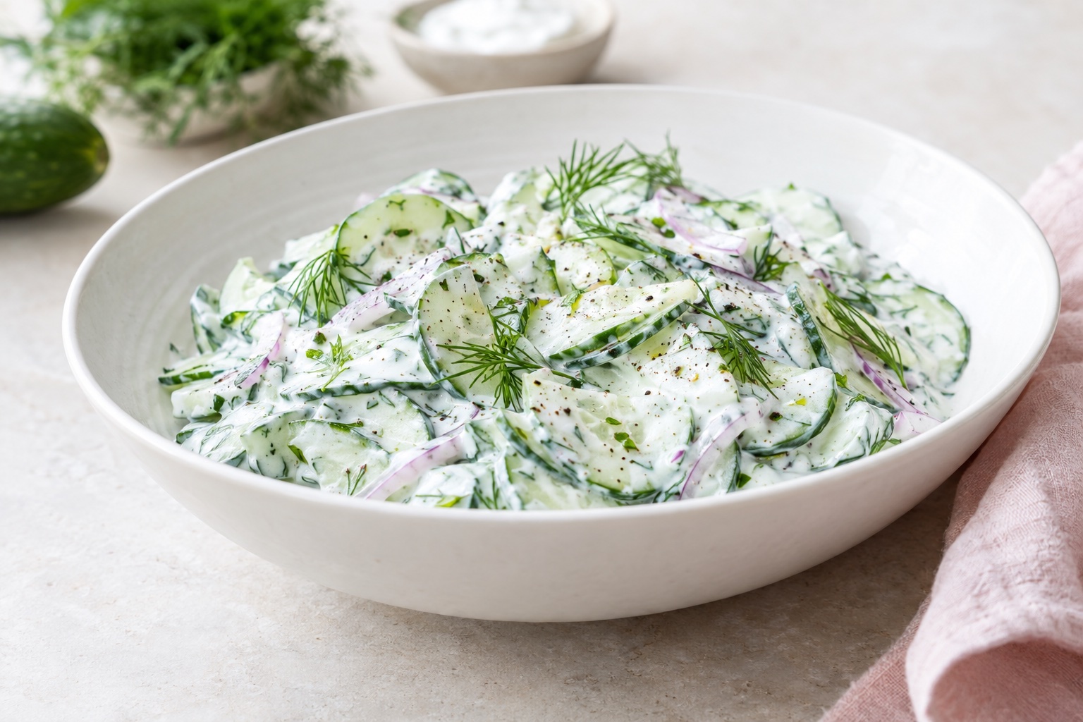 Cucumber Yogurt Salad
