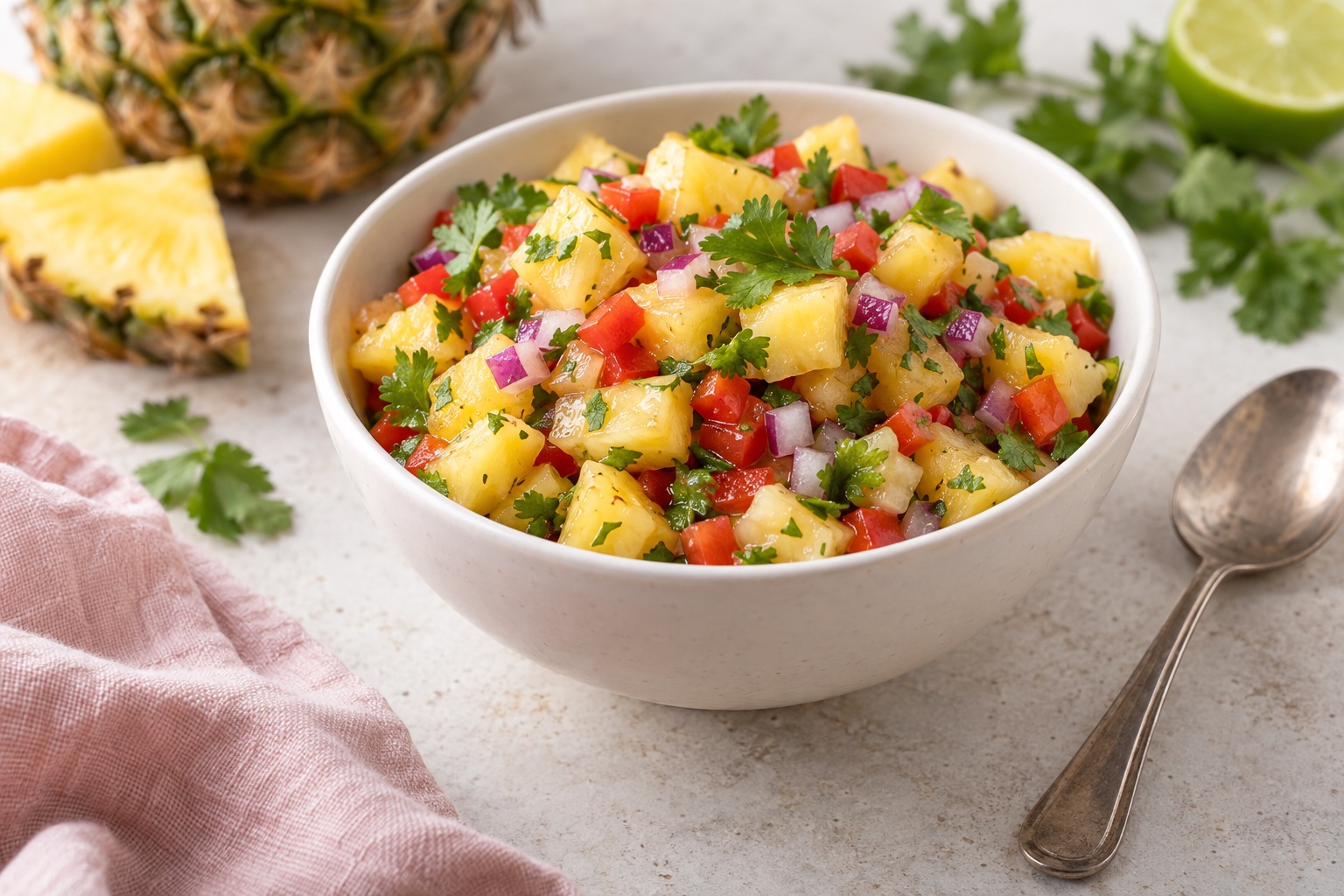 Easy Pineapple Salsa