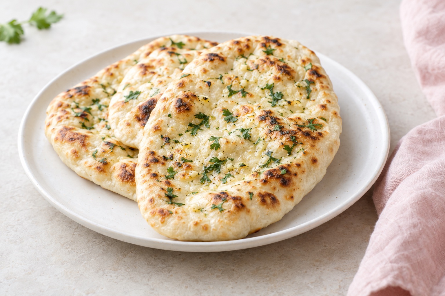 Homemade Naan Bread