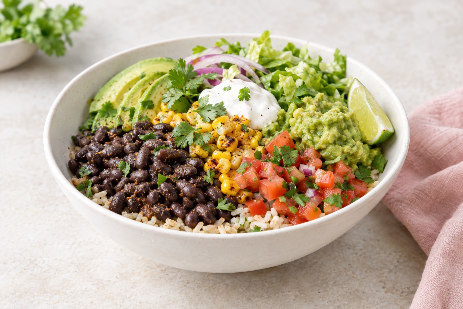 Black Bean Burrito Bowl