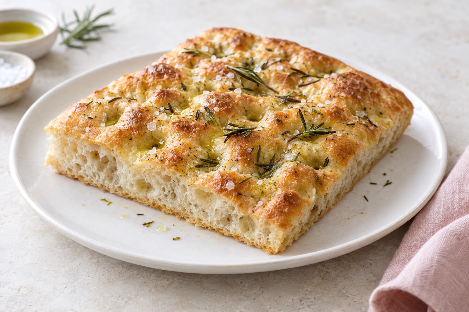 Classic Focaccia Bread