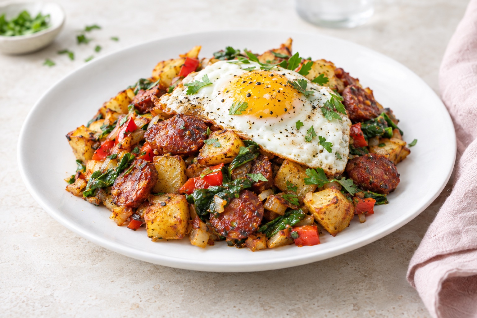 Chorizo Breakfast Hash