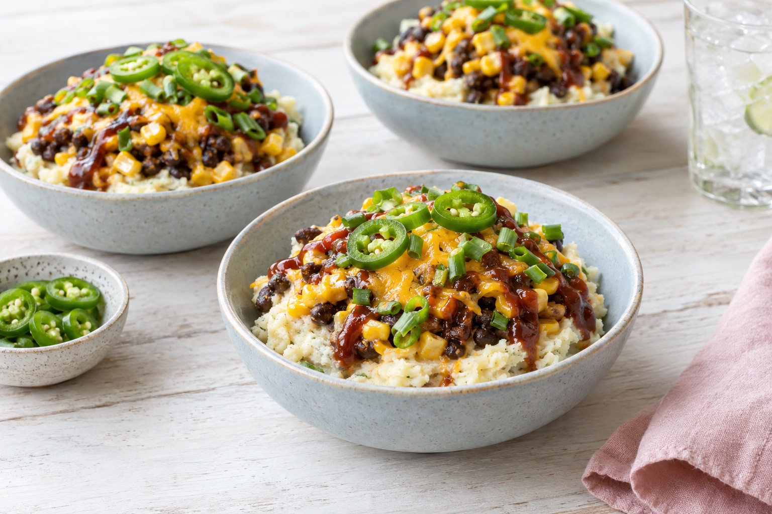 Loaded Mashed Potato Bowls