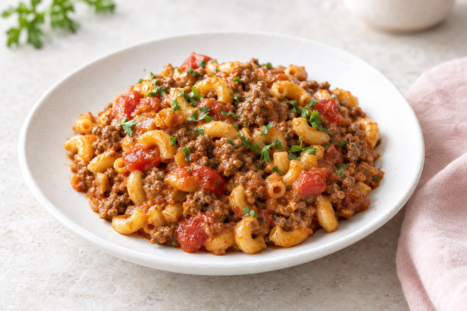 One Pot American Goulash