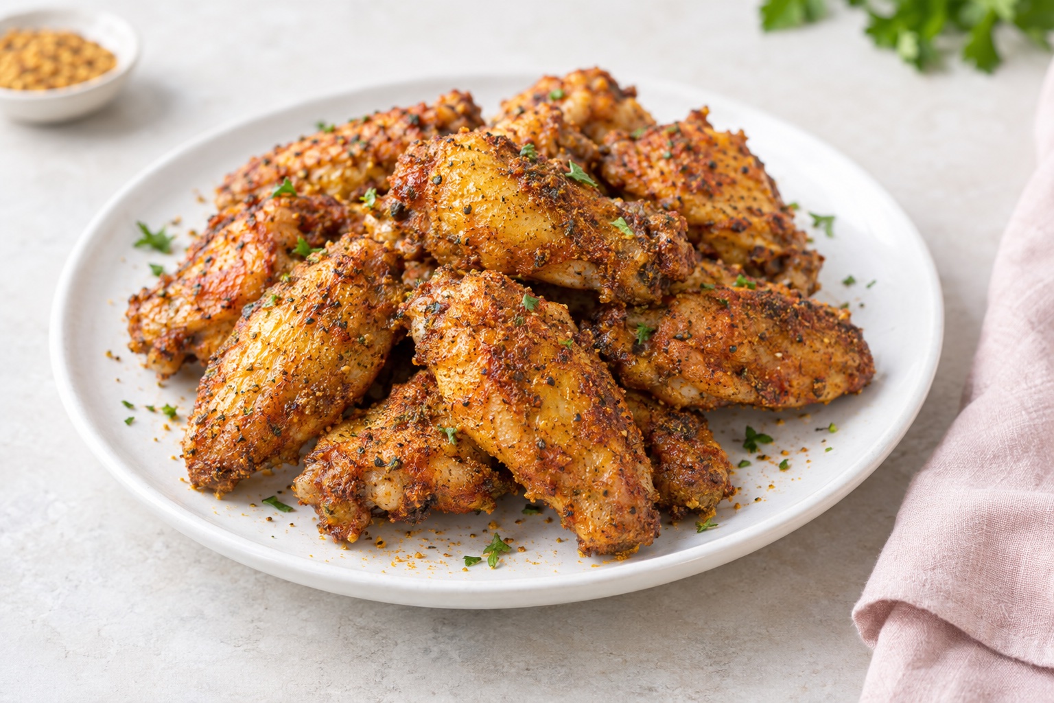 Old Bay Chicken Wings