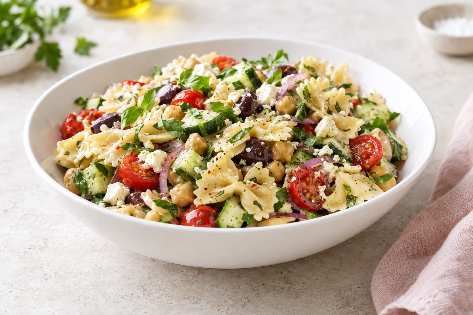 "Sweep the Kitchen" Pasta Salad