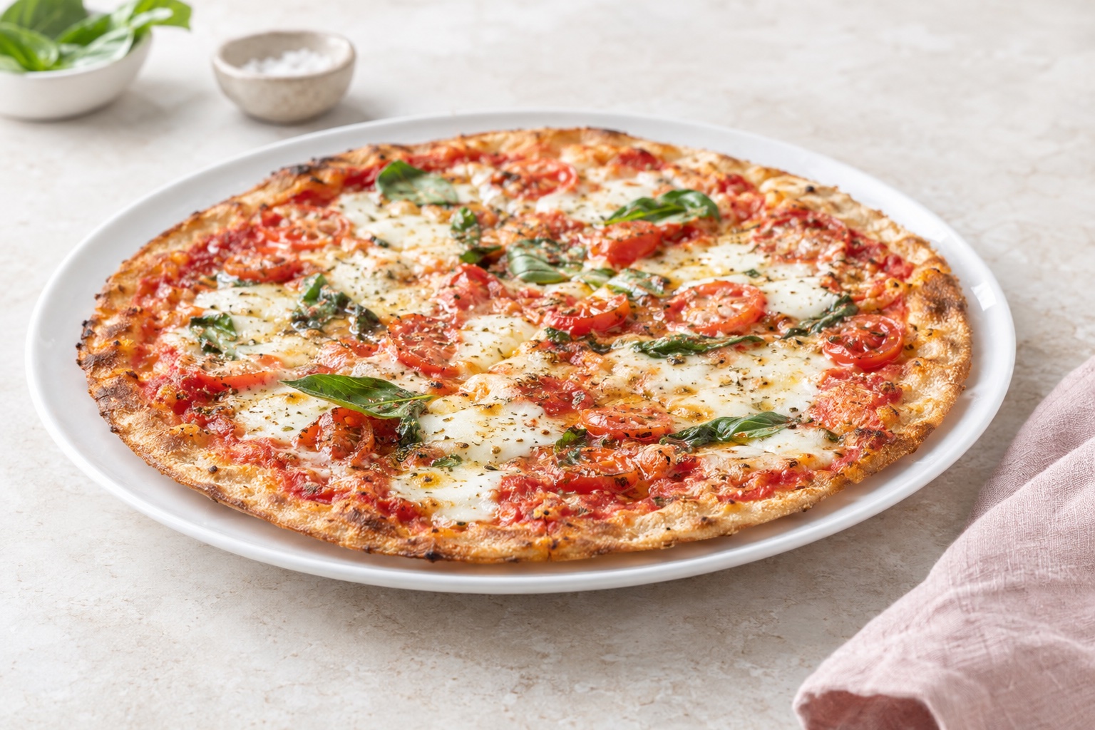 Thin and Crispy Pizza Crust
