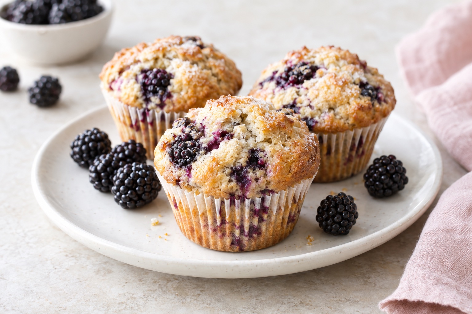 Blackberry Muffins