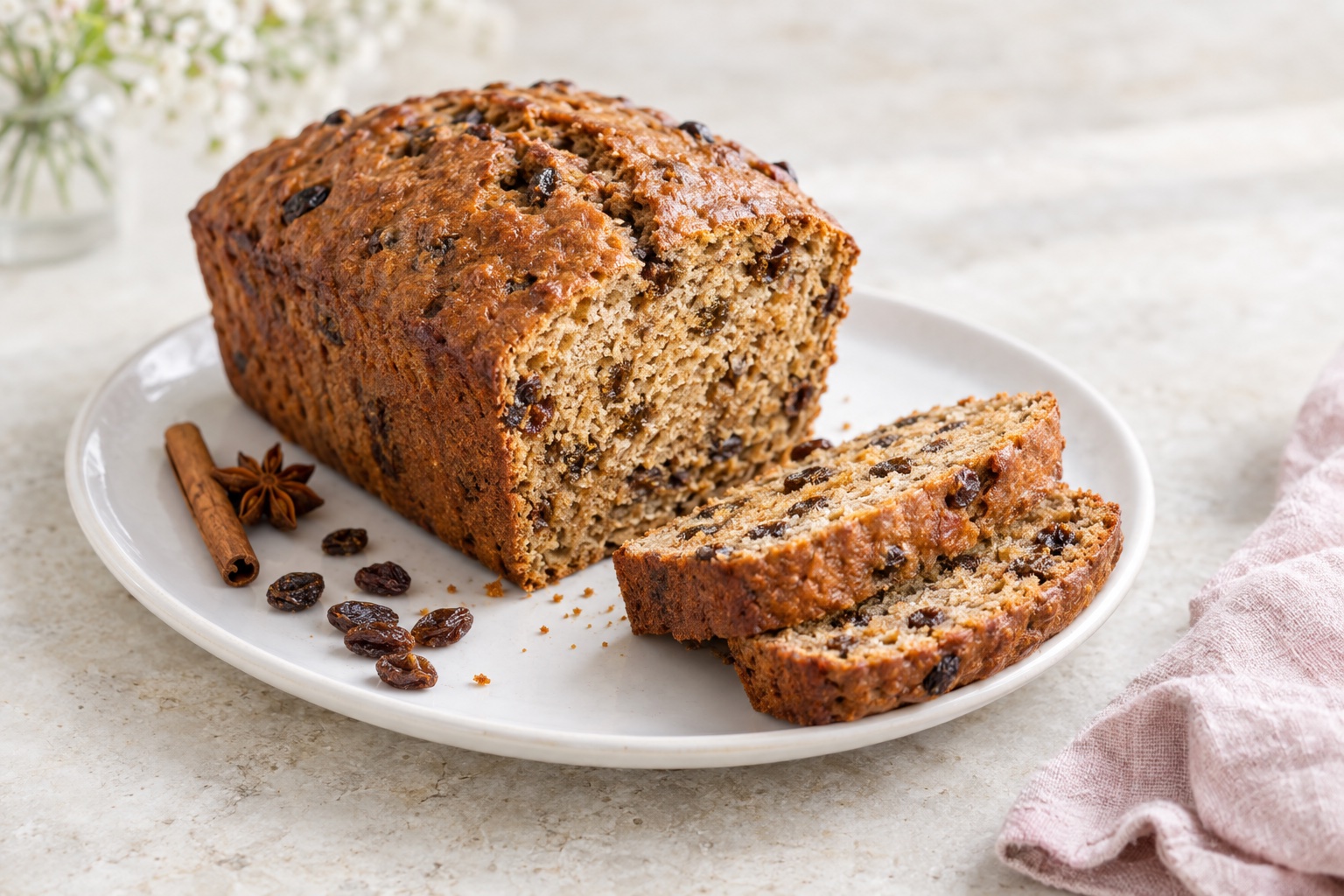 Raisin Spice Bread