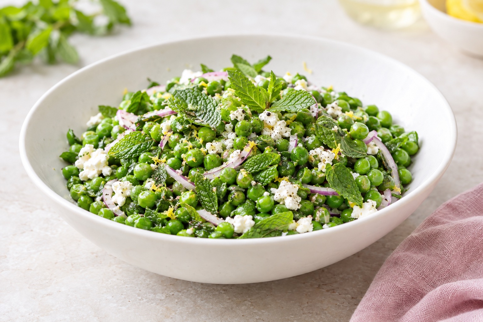 Minty Pea Salad