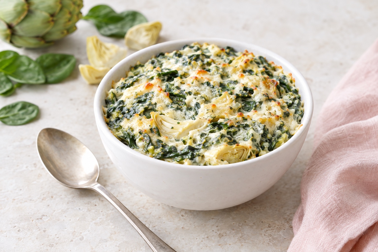 Double Spinach Artichoke Dip