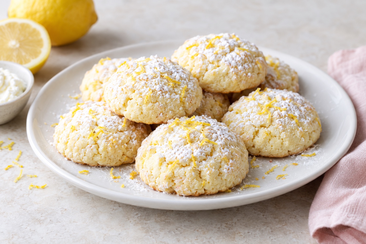 Lemon Ricotta Cookies