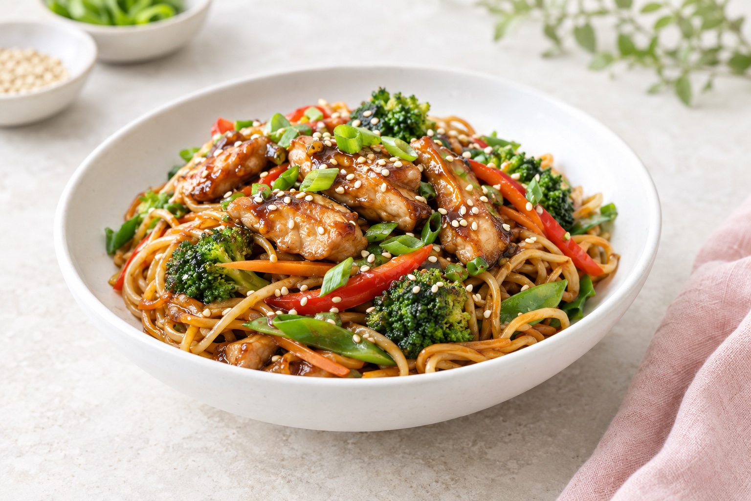 Teriyaki Noodle Bowls