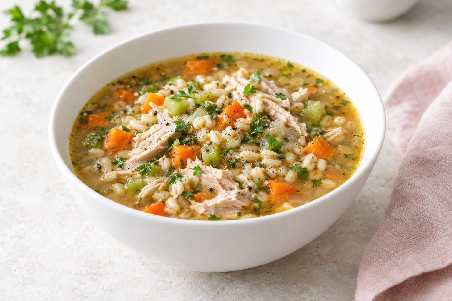 Turkey Barley Soup
