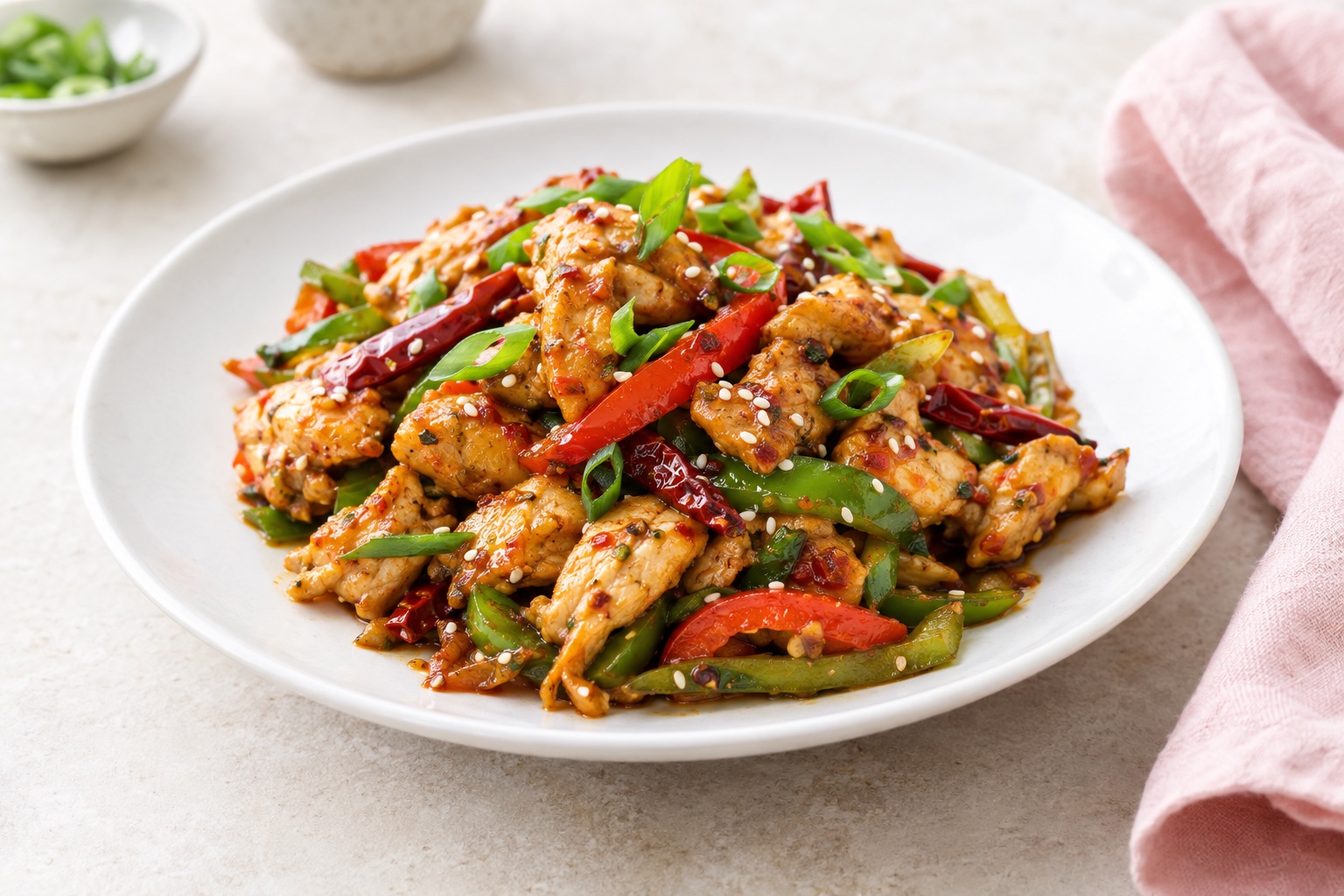 Easy Spicy Asian Chicken