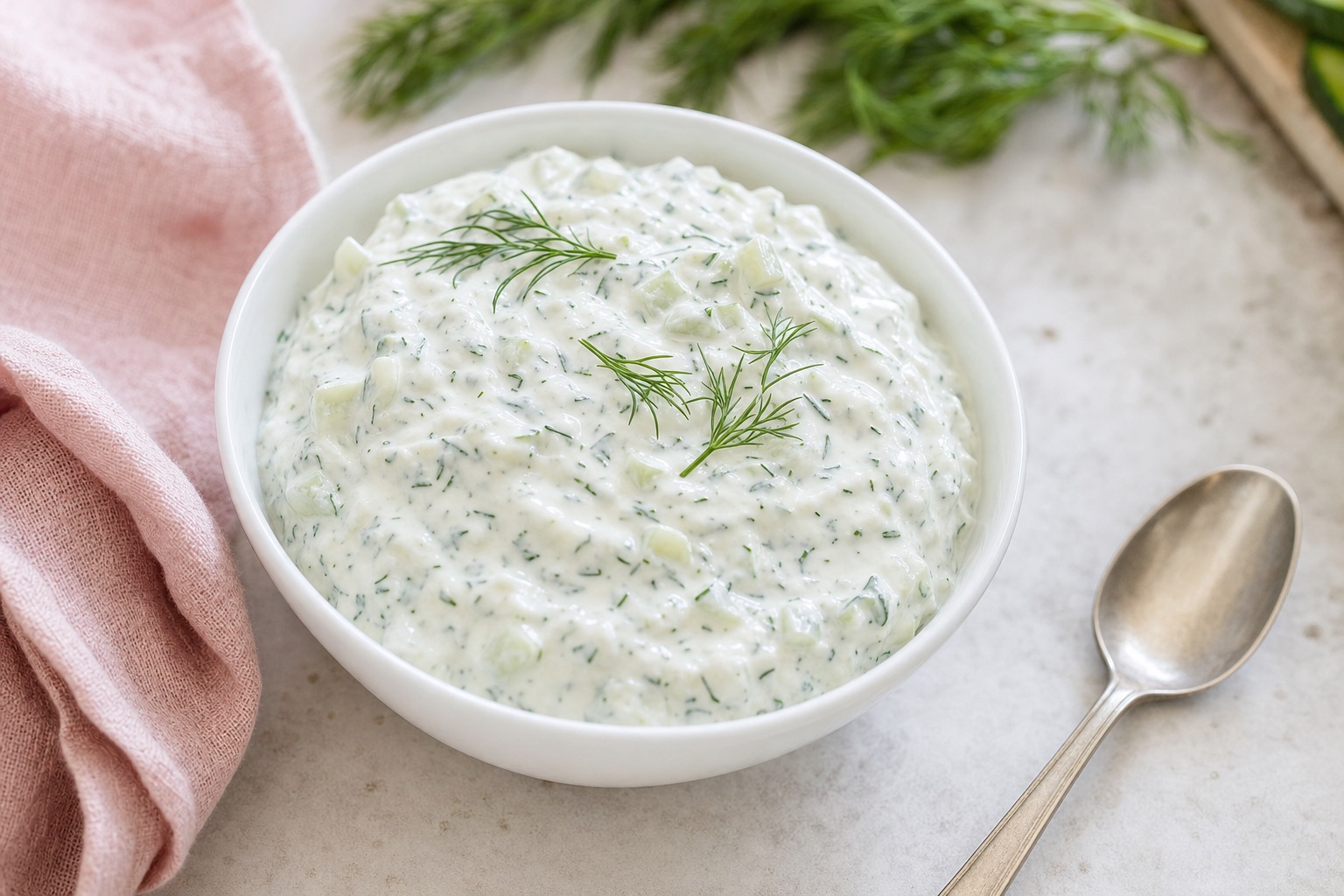 Market Street Grill Creamy Cucumber-Dill Sauce for Fish