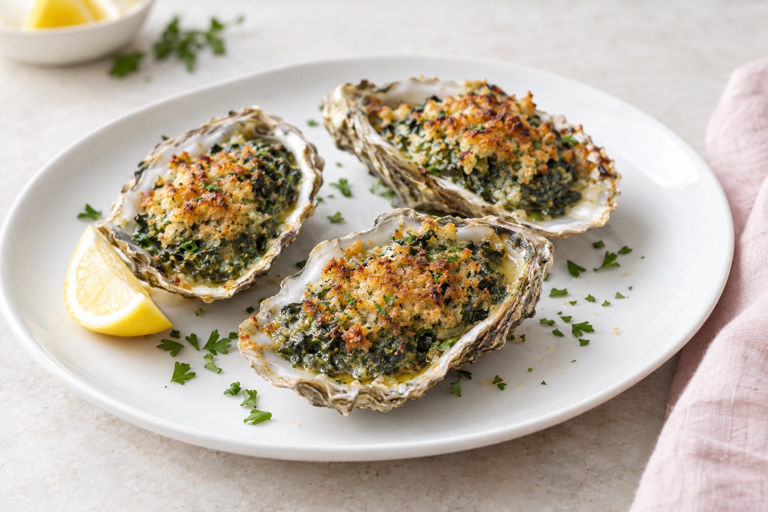 Oysters Oaxacafeller