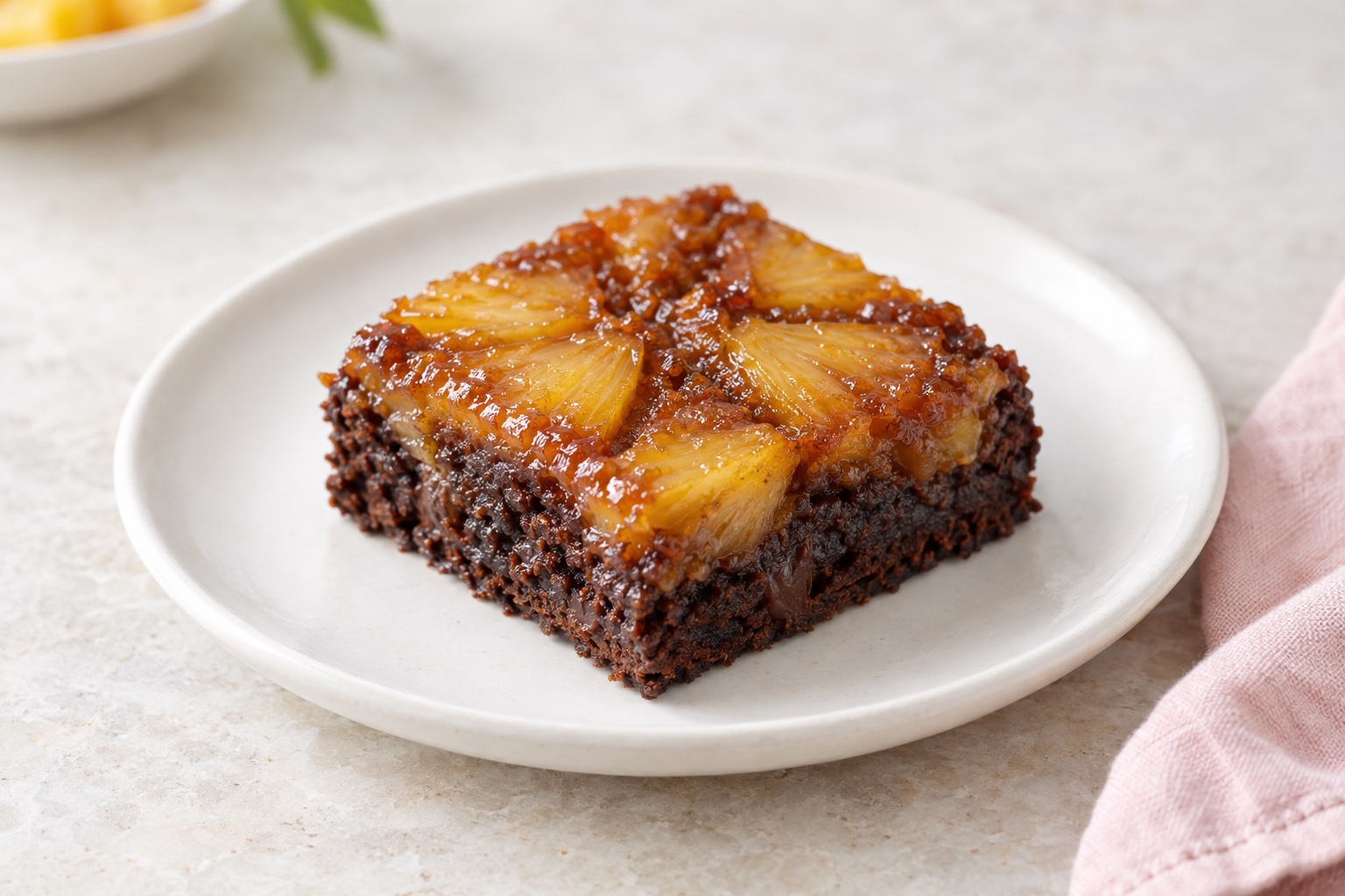 Brownie Upside-Down Brownie