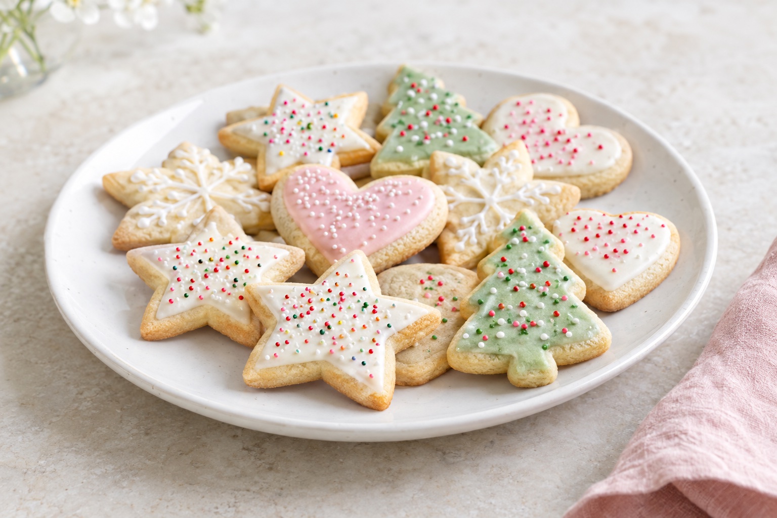 Rolled Sugar Cookie Cutouts
