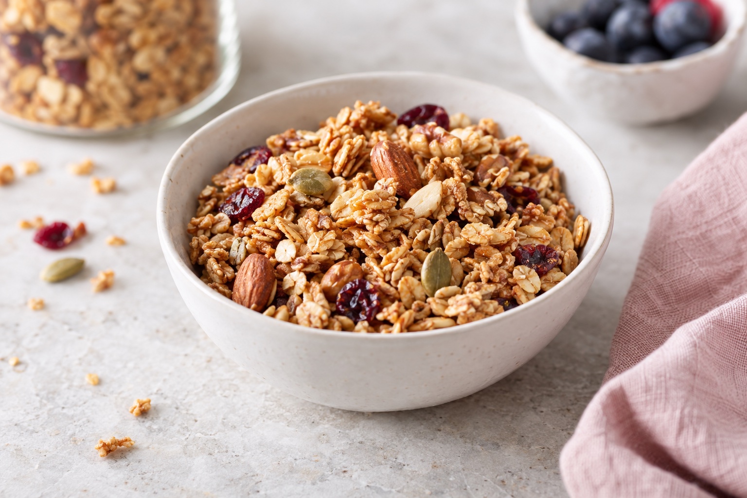 Crisp Homemade Granola