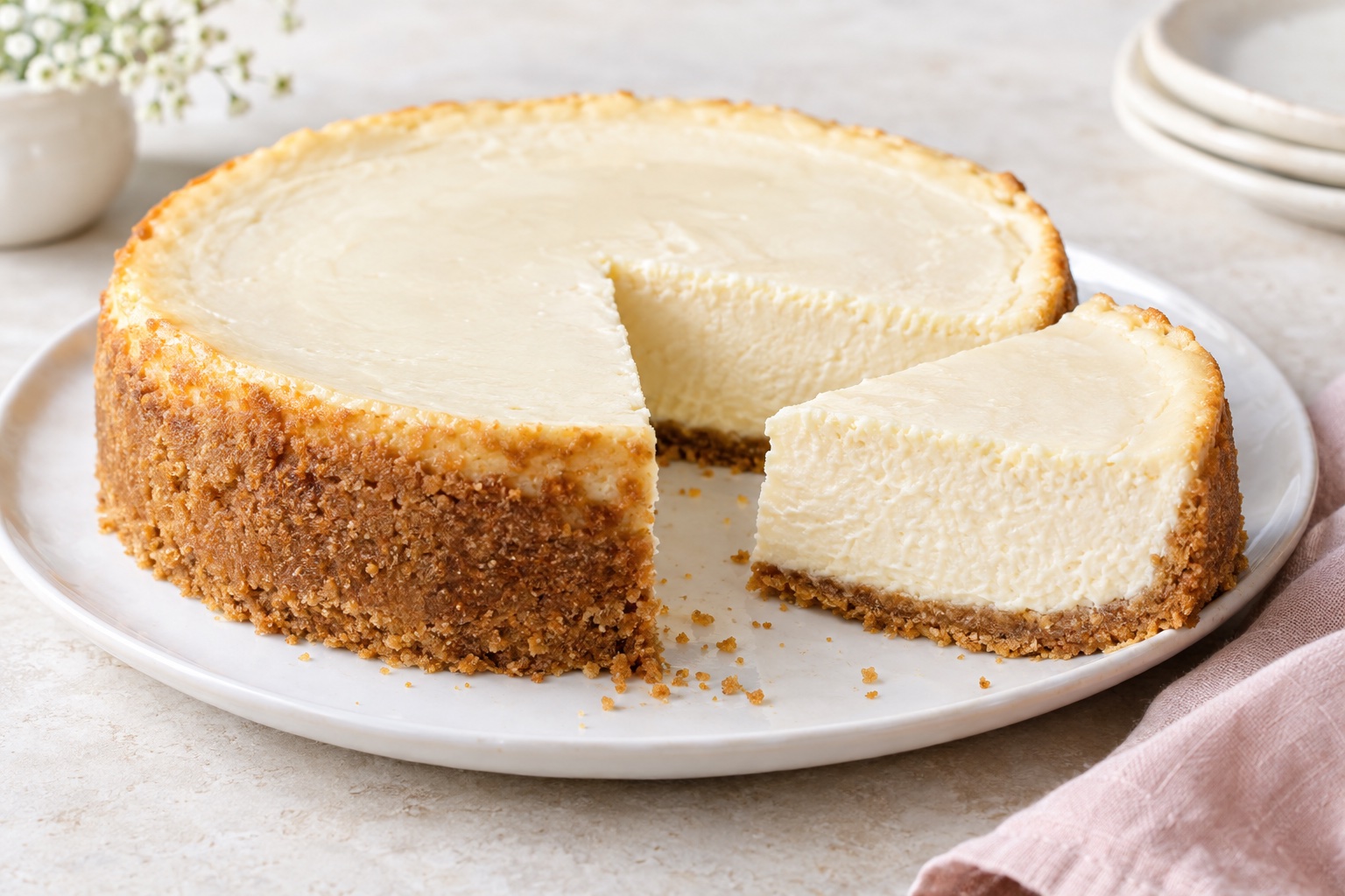Creamy Cream Cheese Cheesecake Recipe for Passover—Or Not