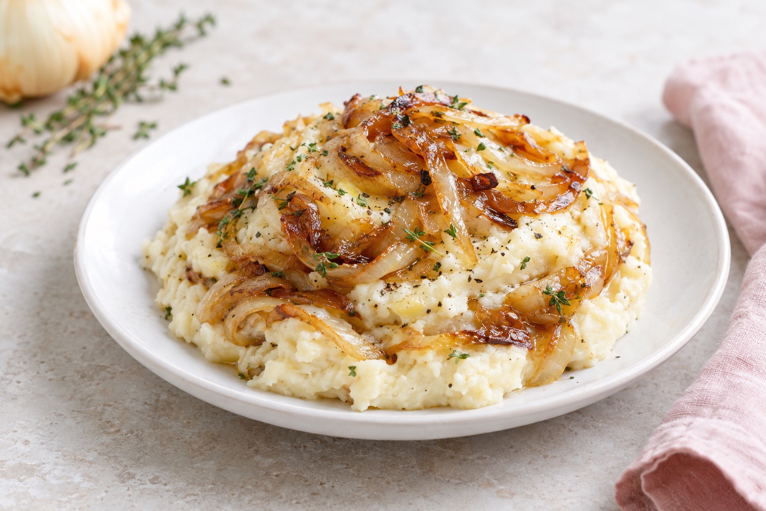 Caramelized Vidalia Onion Mashed Potatoes