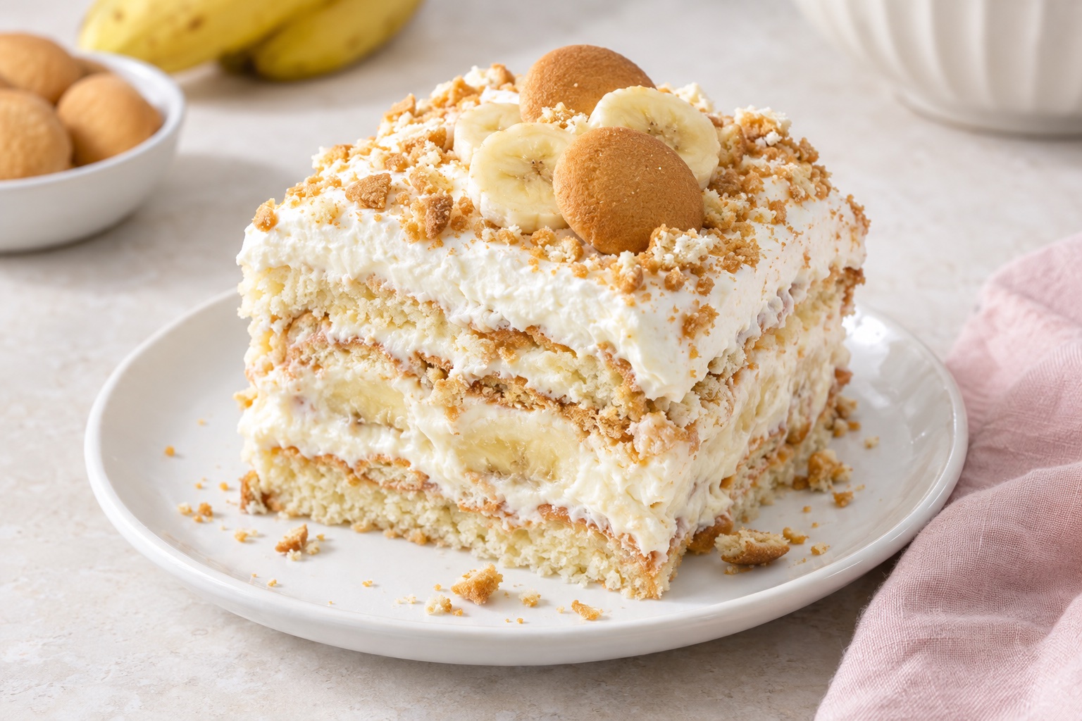 Nilla Wafer-Banana Cake