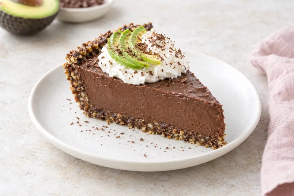 Chocolate Avocado Pie