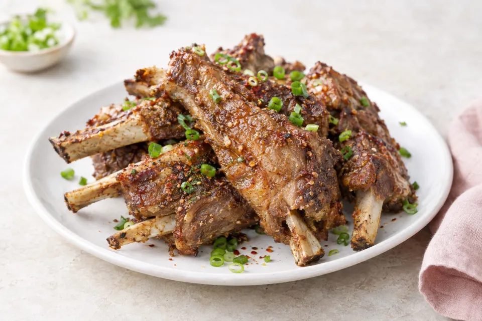 Goat or Lamb Ribs, Dong-Bei Style