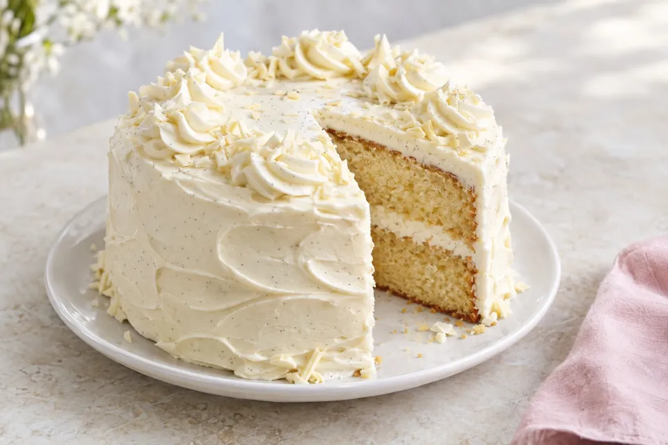 Chef Stephen Collucci's Vanilla Cake