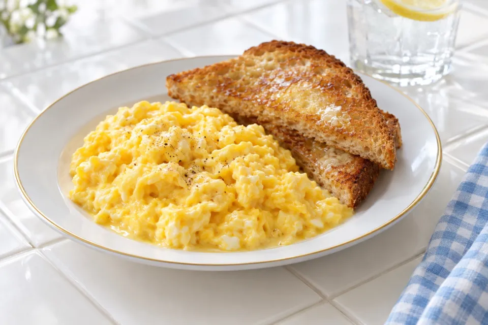Kenny Shopsin's Perfect Scrambled Eggs and Really Good Toast